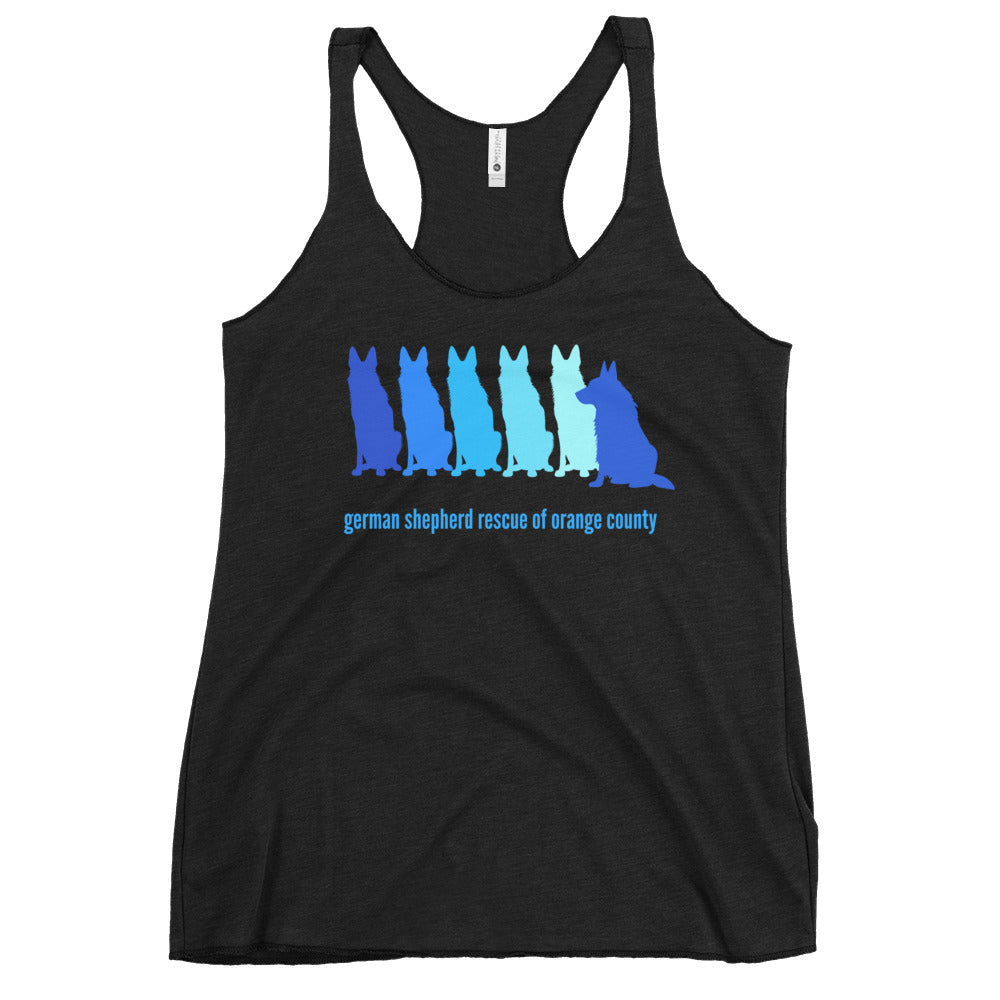 Blue Shepherds Women's Racerback Tank