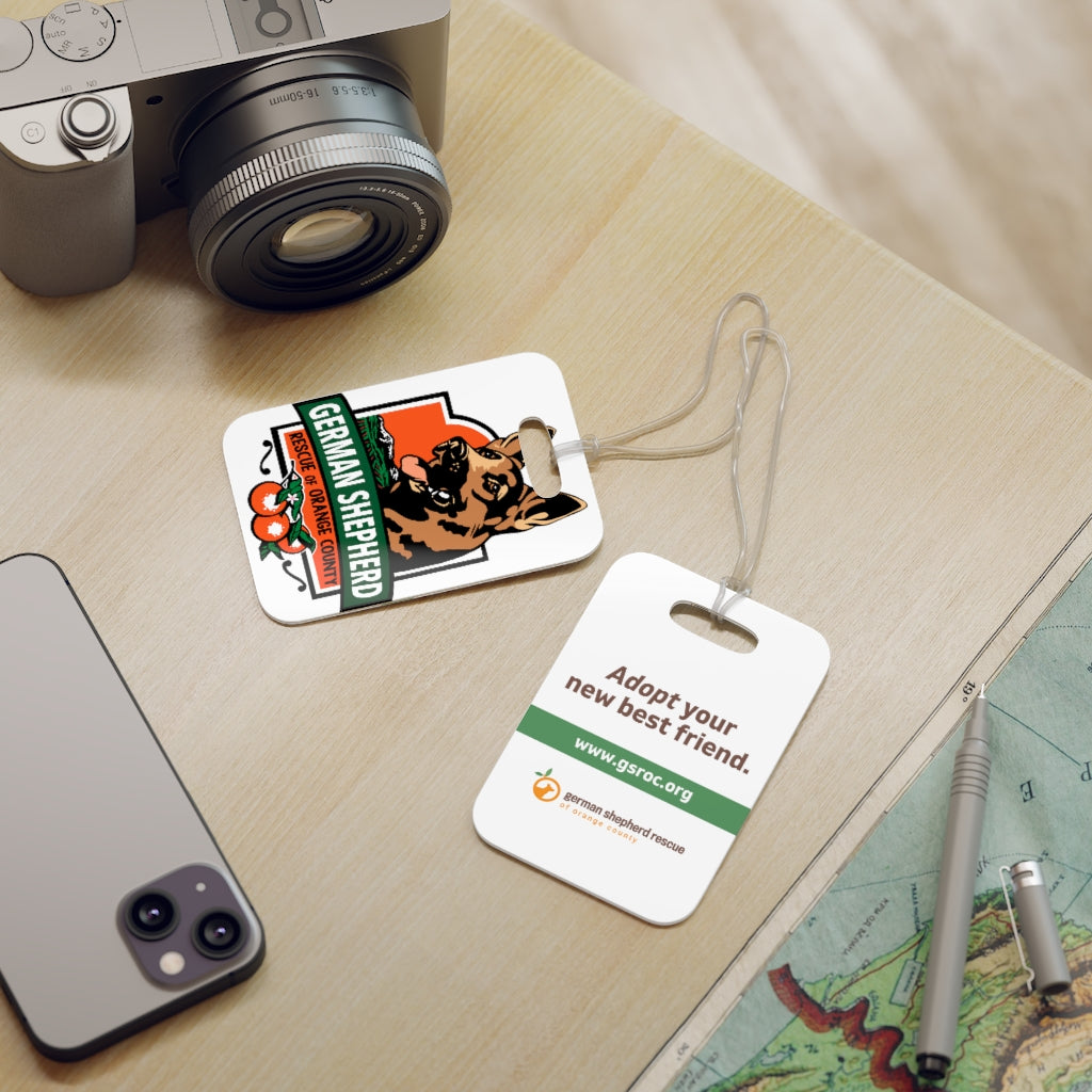 Happy Shepherd Luggage Tag