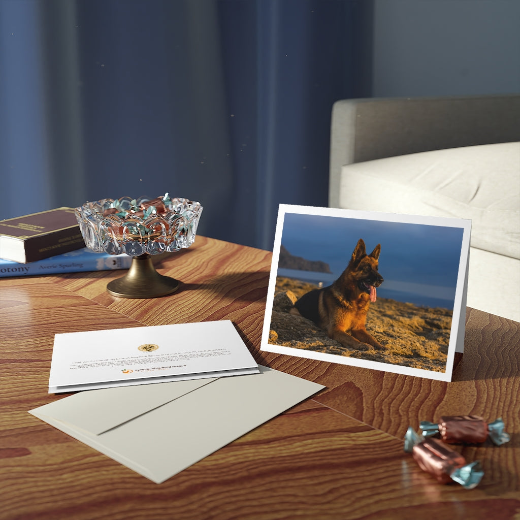 german shepherd dog greeting cards german shepherd rescue of orange country gsroc dog rescue cards thank you cards german shepherd thank you cards