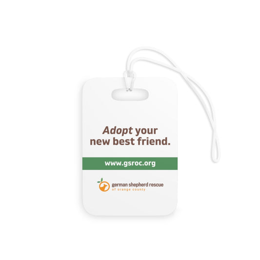 Happy Shepherd Luggage Tag