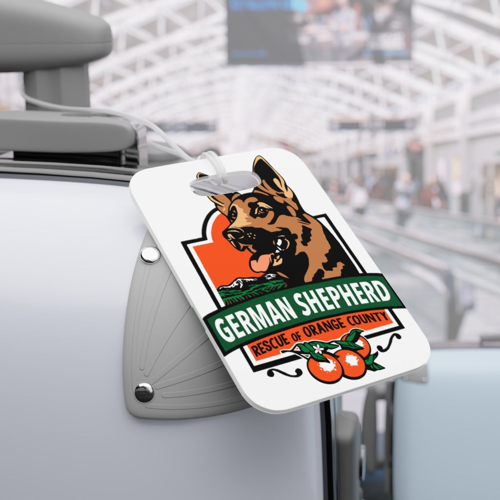 Happy Shepherd Luggage Tag