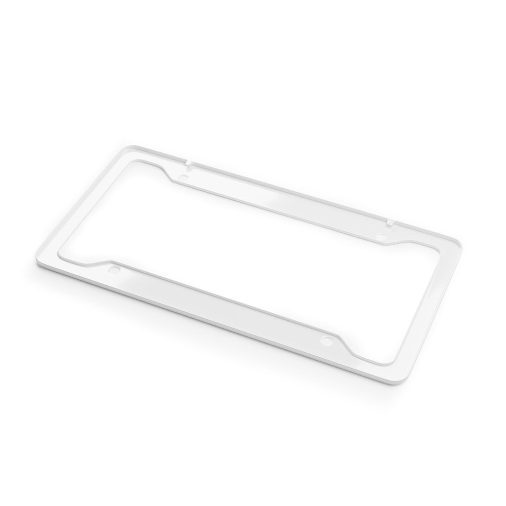 German Shepherds Rock License Plate Frame (Black)