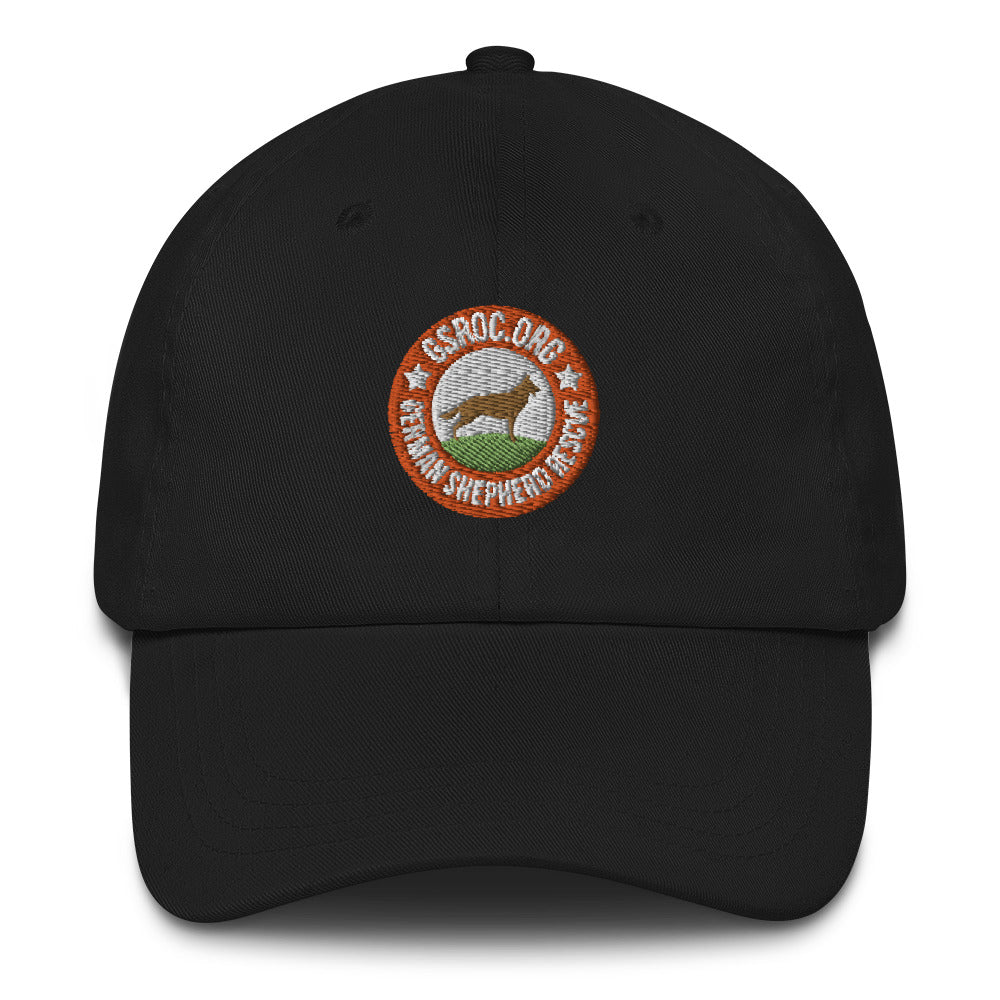 Orange Circle Dad Hat