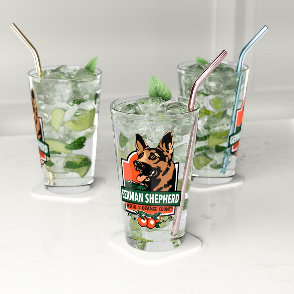 Happy Shepherd Pint Glass