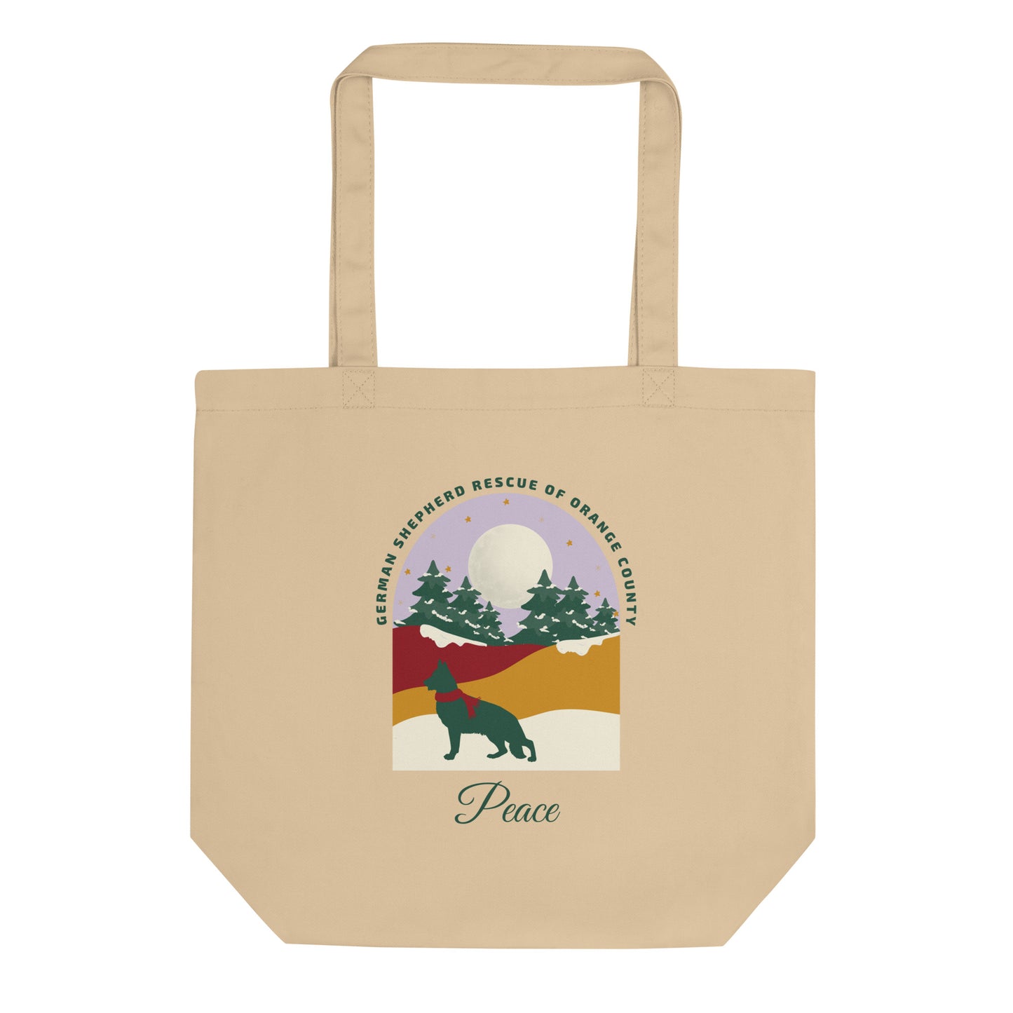 Peace Lavender Sky Eco Tote Bag