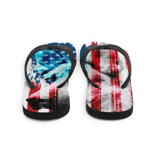 GSROC American Flag Flip-Flops
