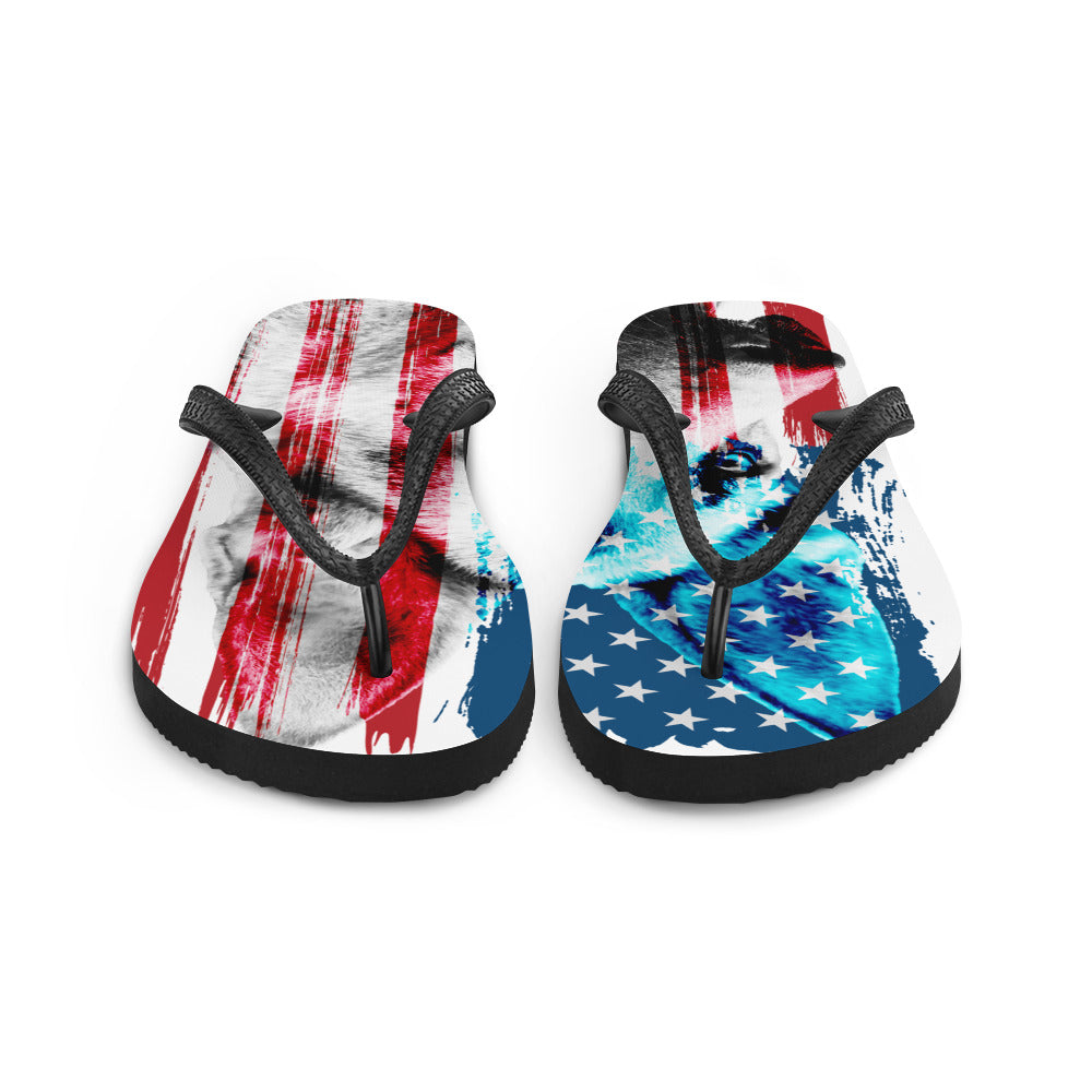 GSROC American Flag Flip-Flops