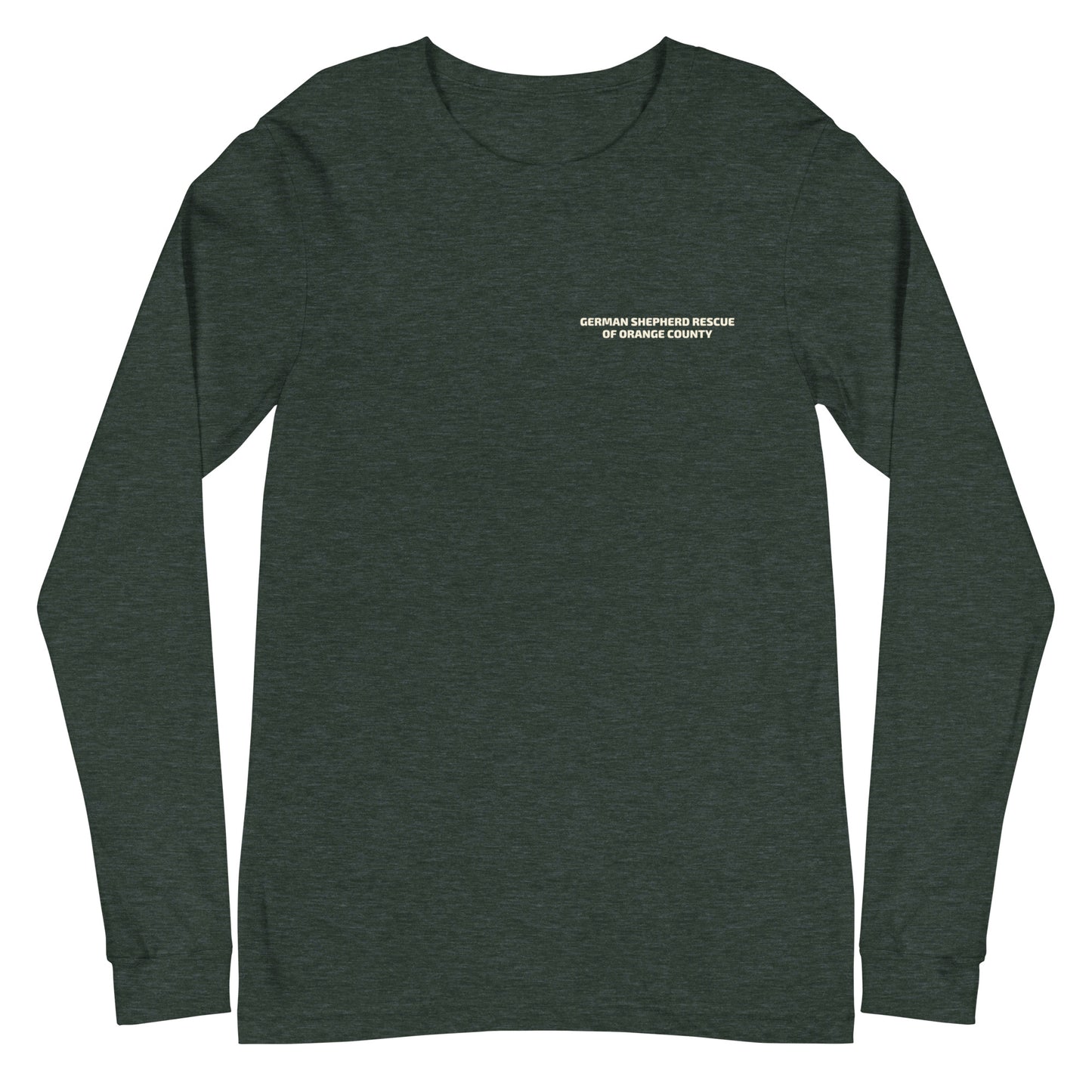 Peace Navy Sky Unisex Long Sleeve T-Shirt
