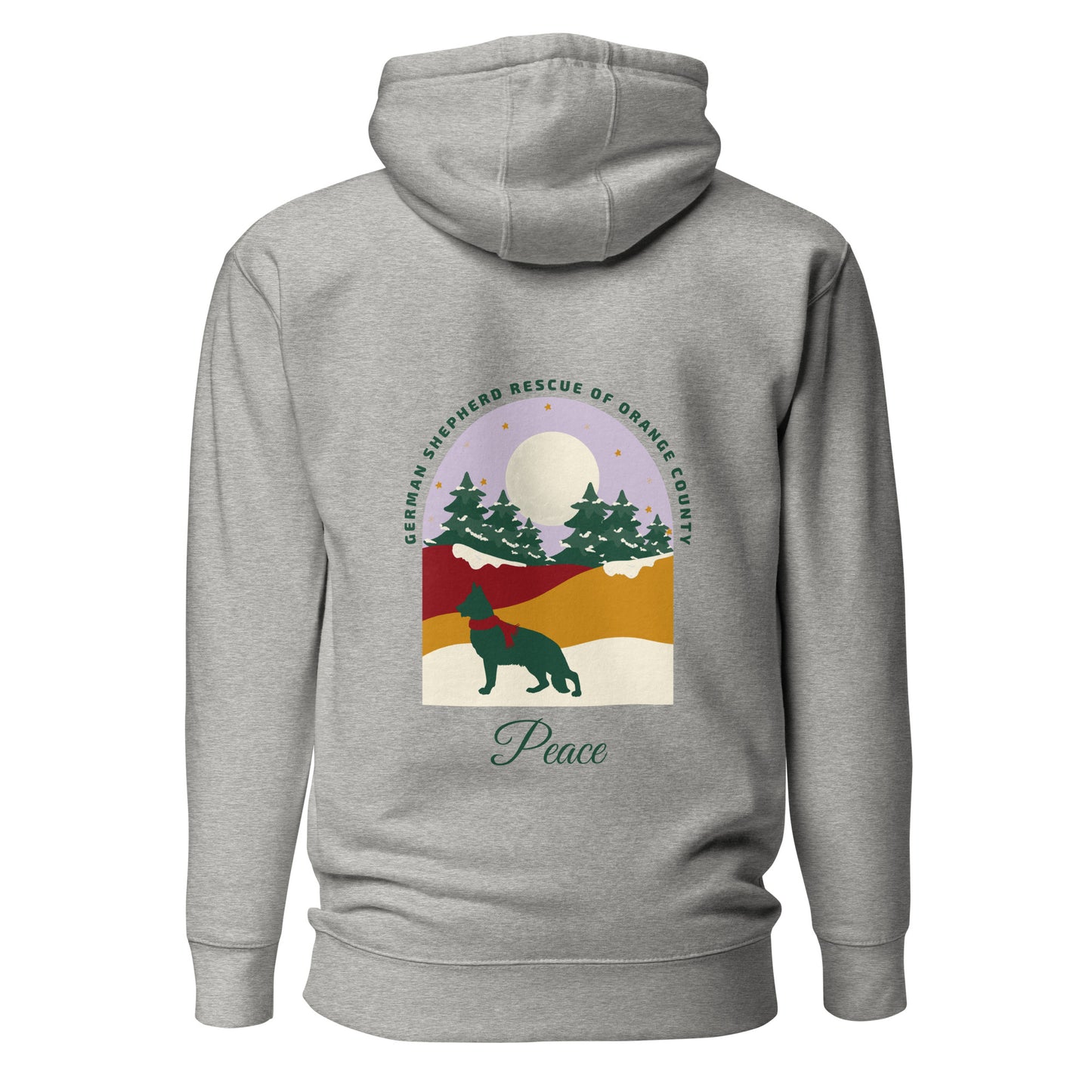 Peace Lavender Sky Unisex Hoodie