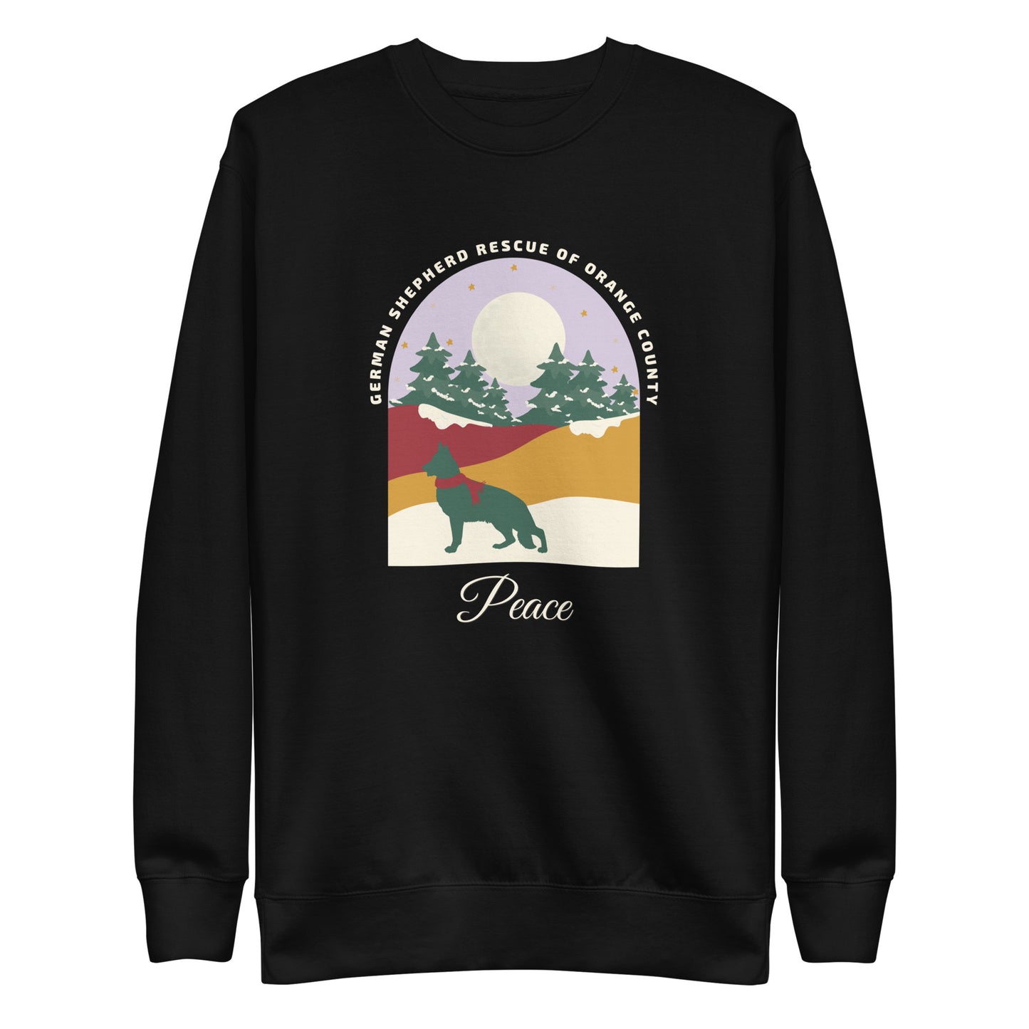 Peace Lavender Sky Unisex Sweatshirt
