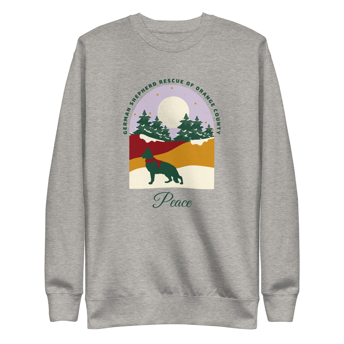 Peace Lavender Sky Unisex Sweatshirt