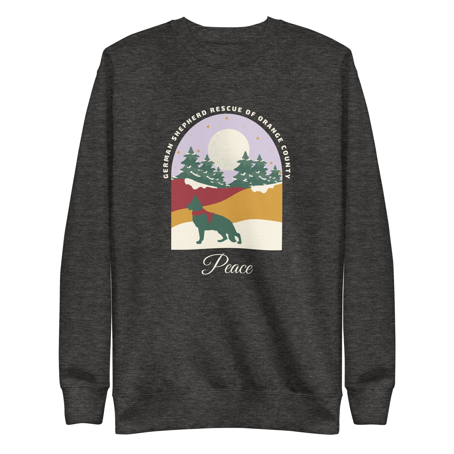 Peace Lavender Sky Unisex Sweatshirt