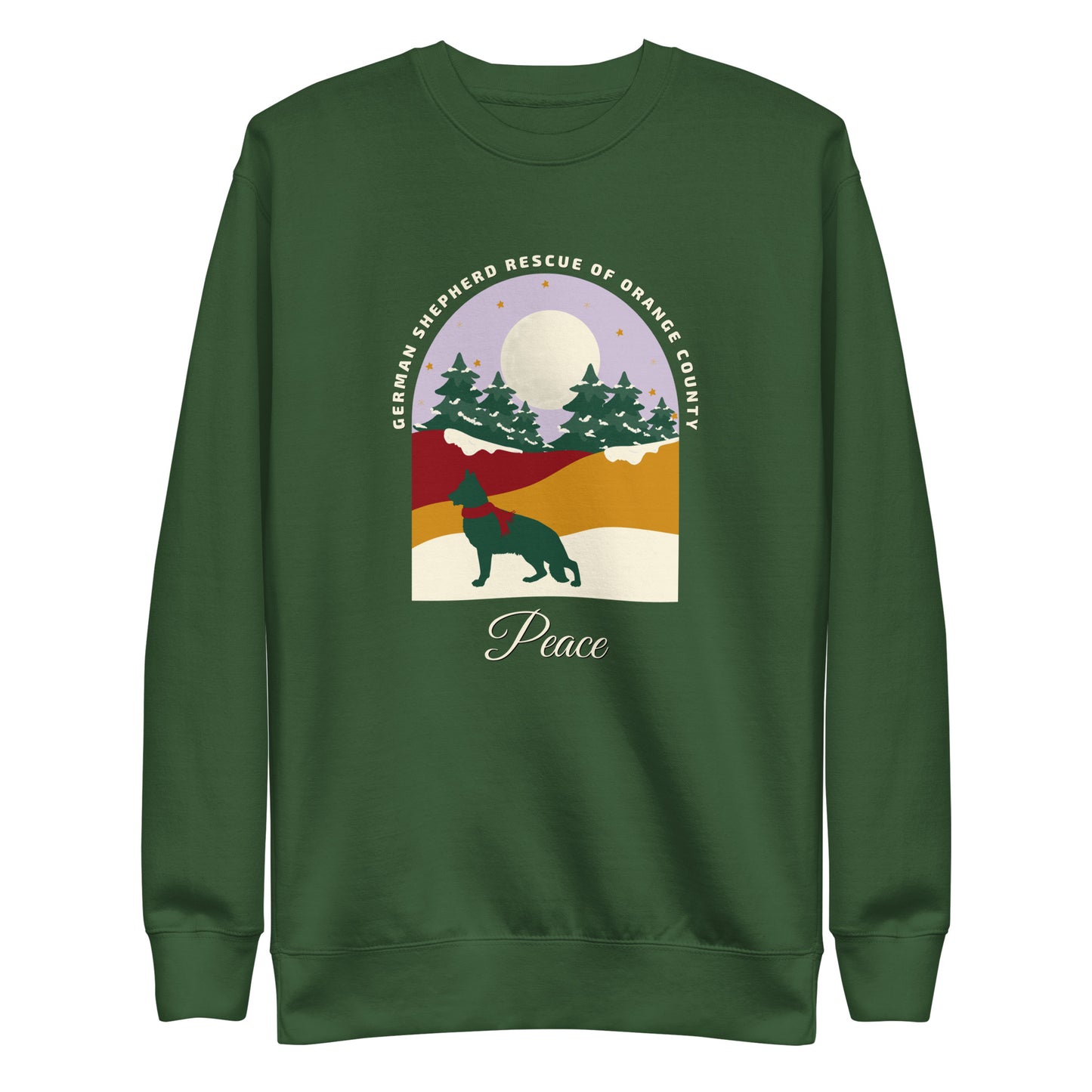 Peace Lavender Sky Unisex Sweatshirt