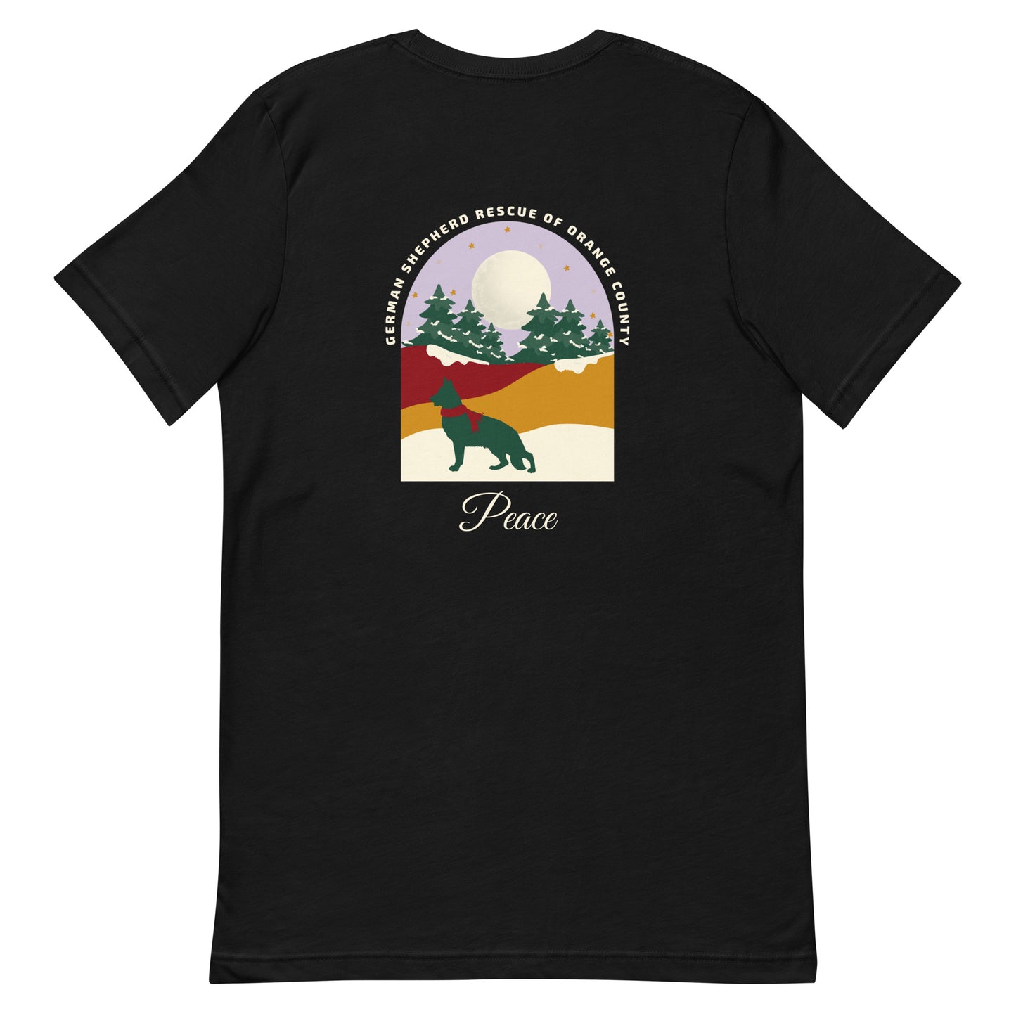 Peace Lavender Sky Unisex T-Shirt