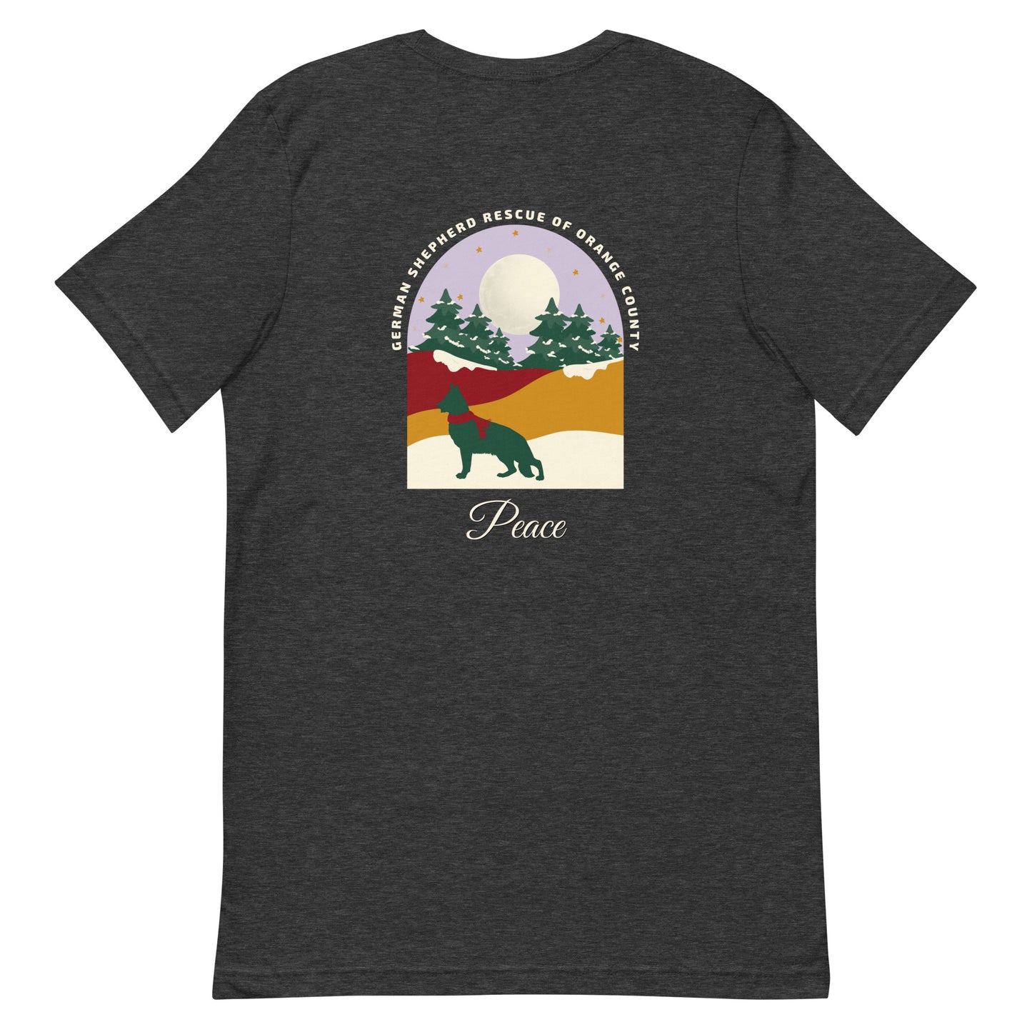 Peace Lavender Sky Unisex T-Shirt