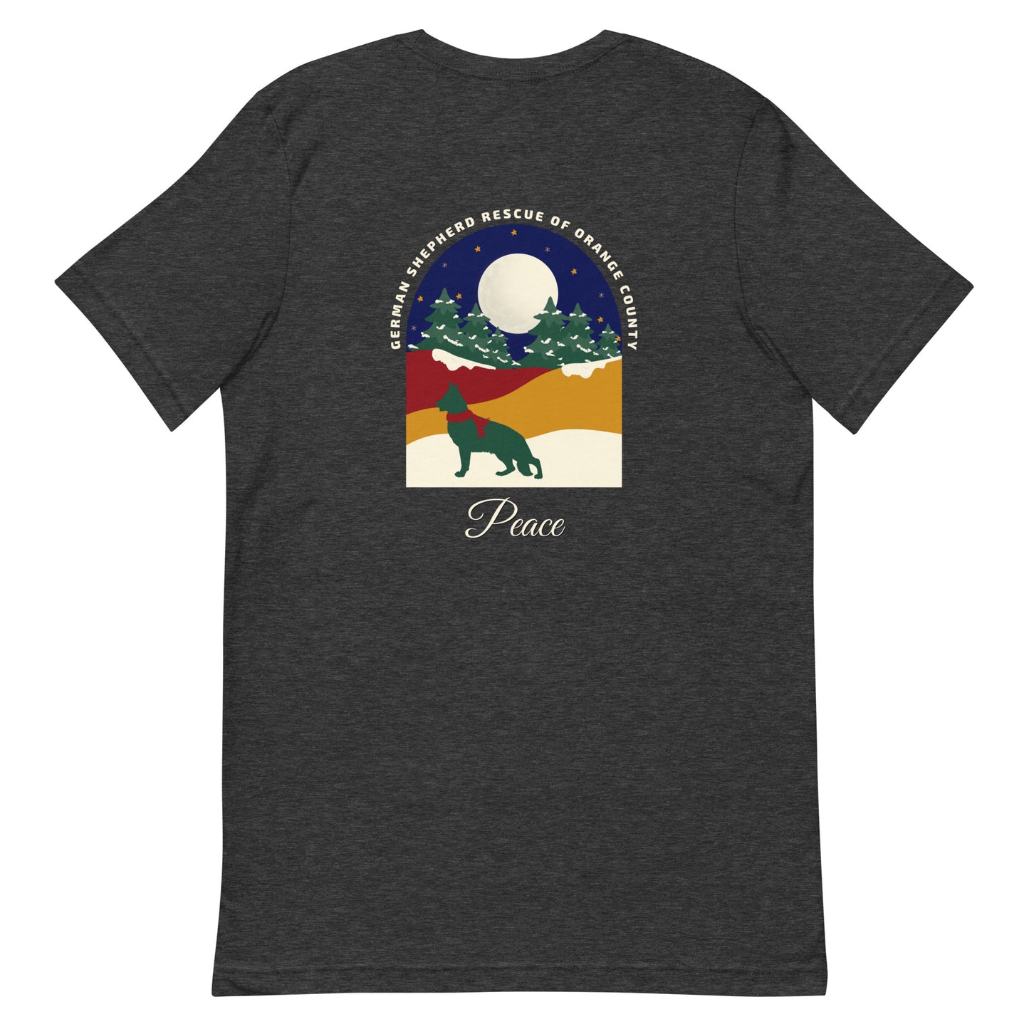 Peace Navy Sky Unisex T-shirt