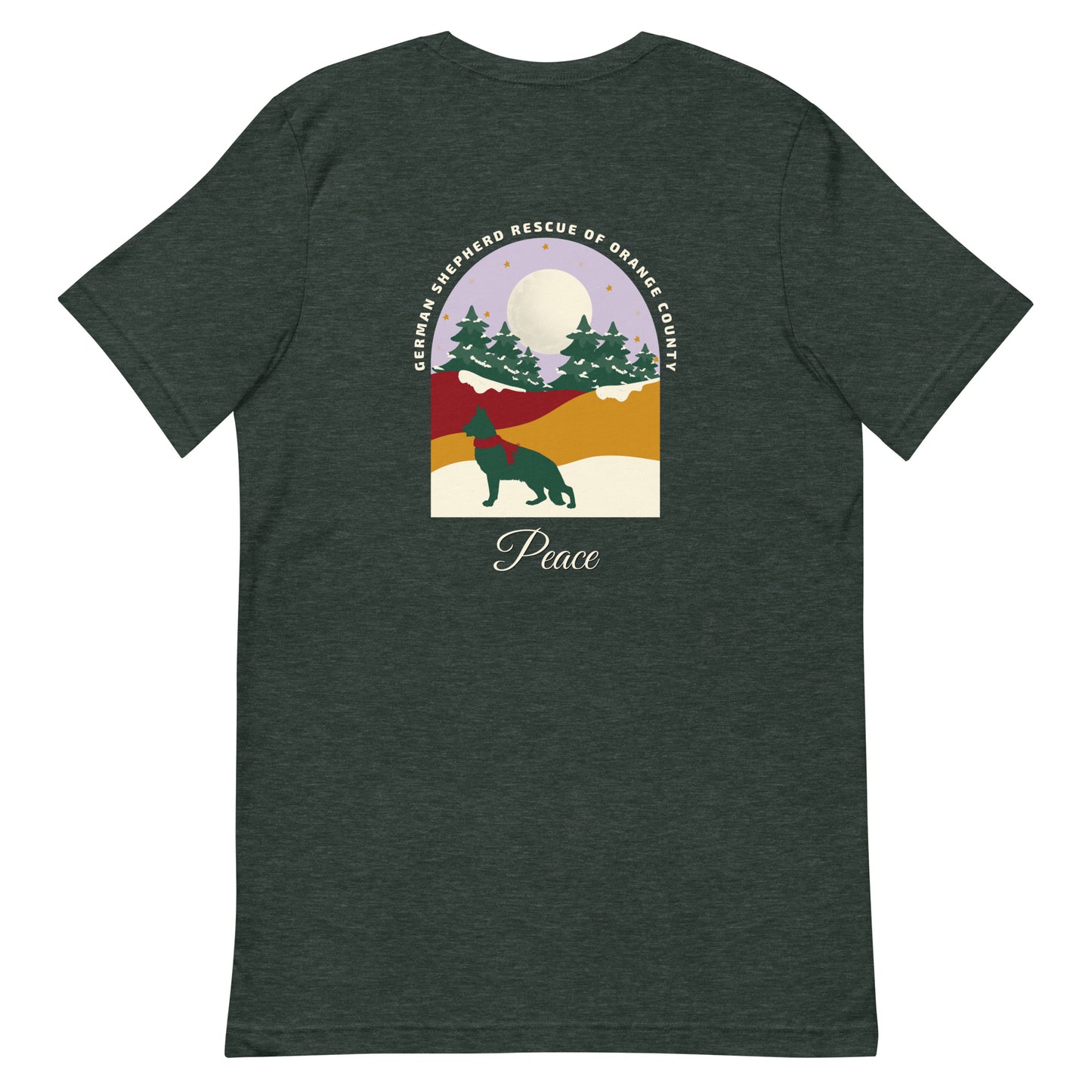Peace Lavender Sky Unisex T-Shirt