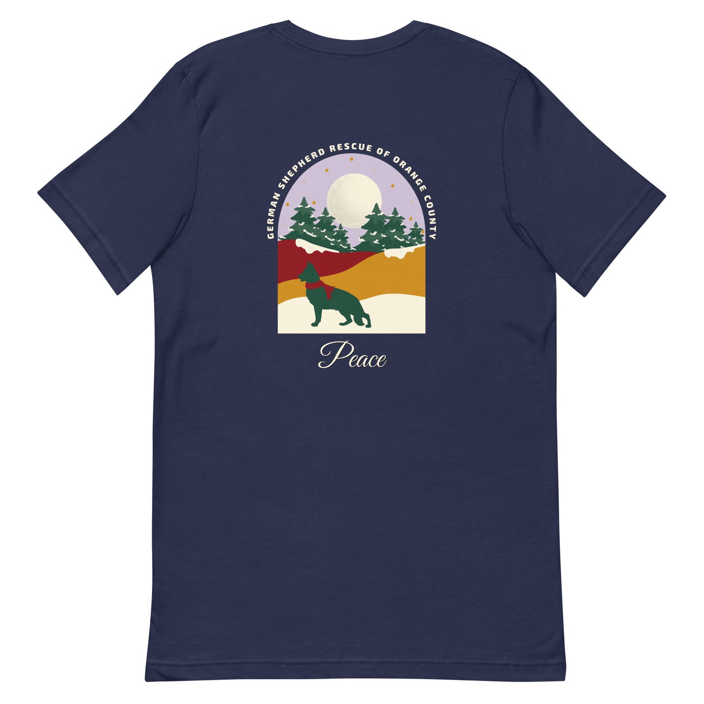 Peace Lavender Sky Unisex T-Shirt