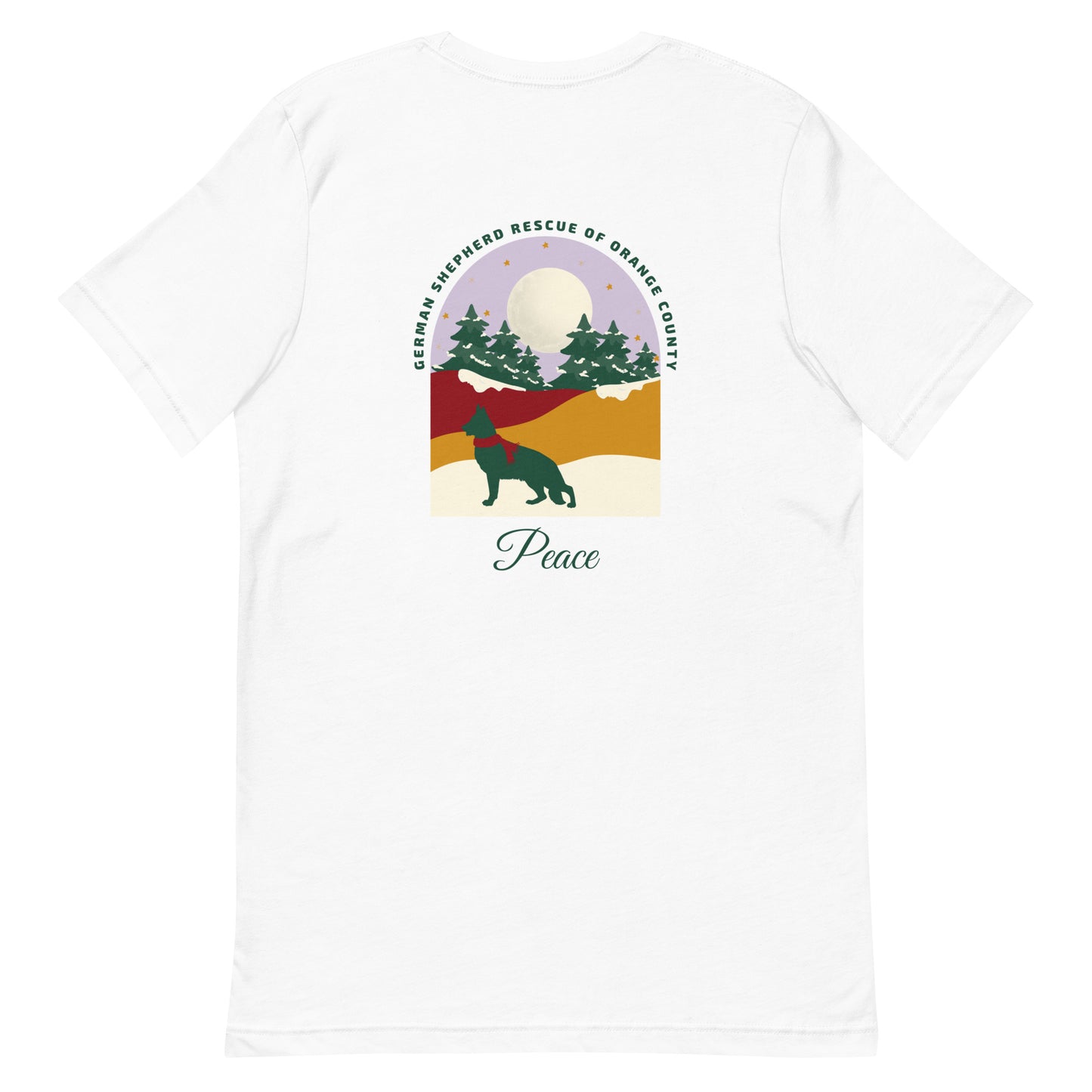 Peace Lavender Sky Unisex T-Shirt