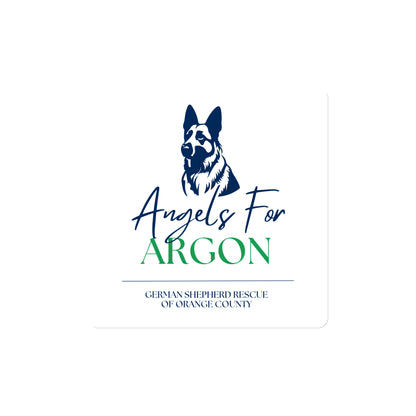 Angels For Argon Green Magnet