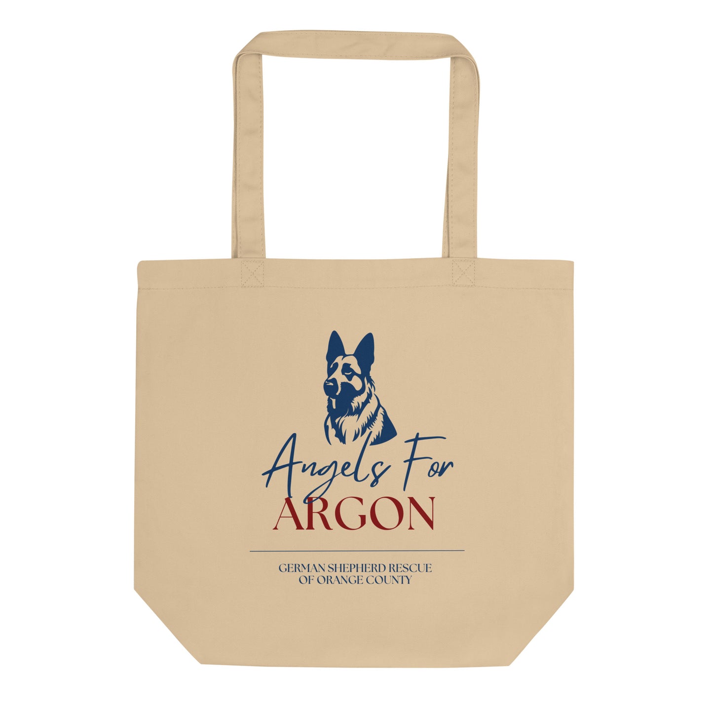 Angels For Argon Maroon Eco Tote Bag