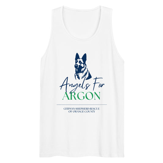 Angels For Argon Green Men's Tank Top