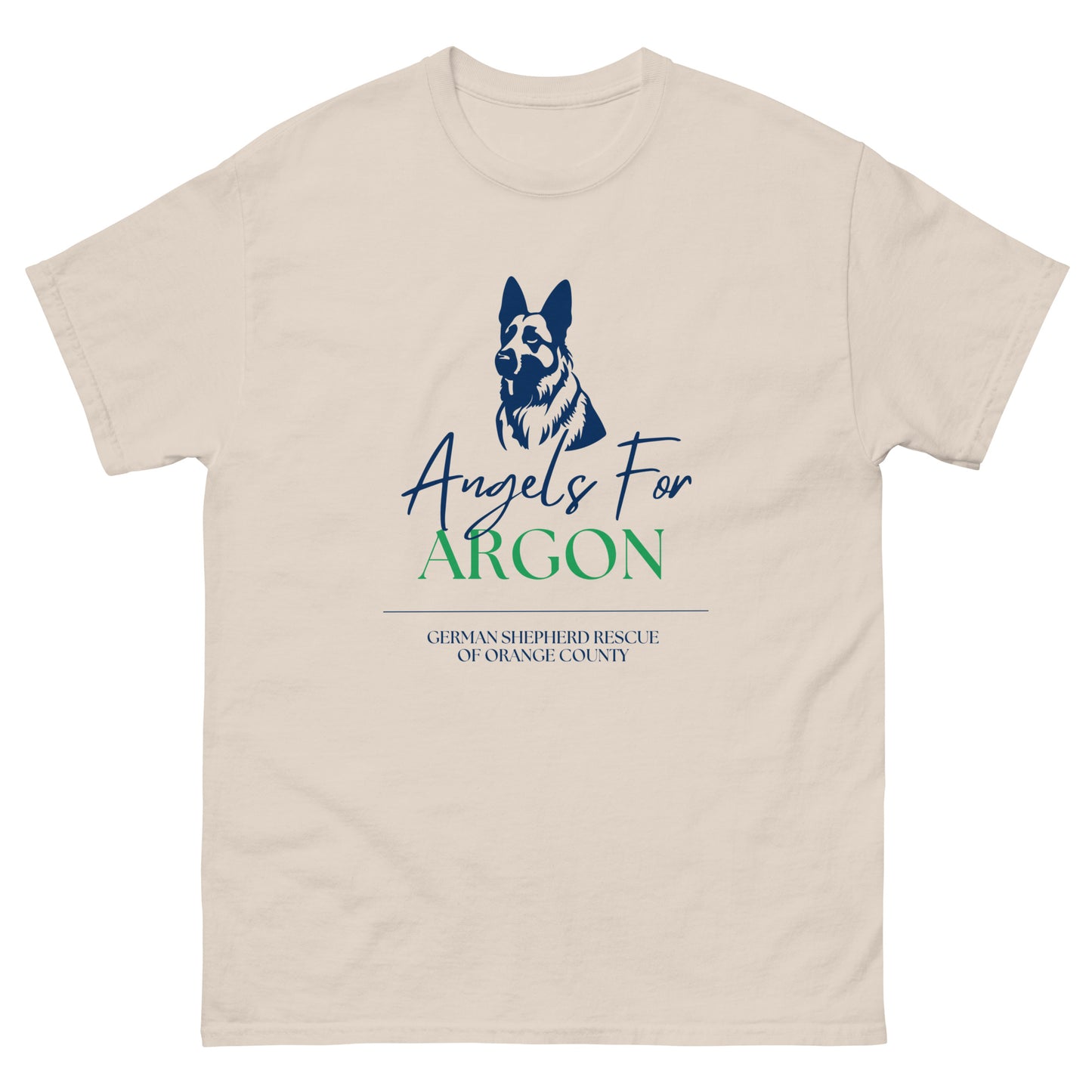 Angels For Argon Green Unisex T-Shirt