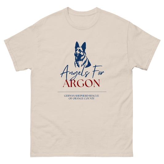 Angels For Argon Maroon Unisex T-Shirt