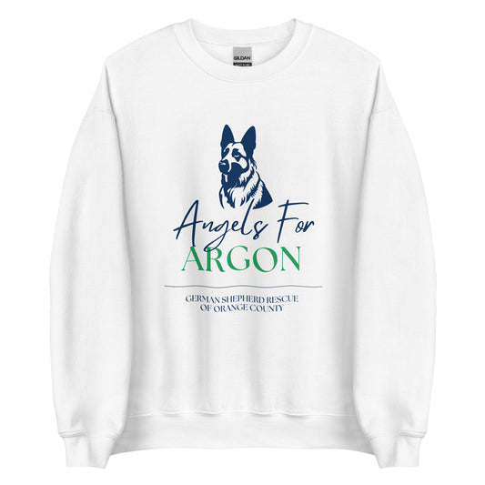 Angels For Argon Green Unisex Sweatshirt