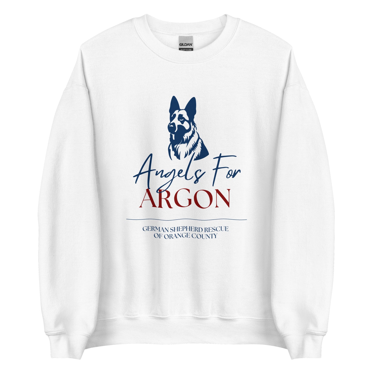 Angels For Argon Maroon Unisex Sweatshirt