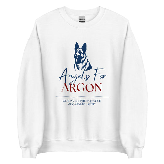 Angels For Argon Maroon Unisex Sweatshirt