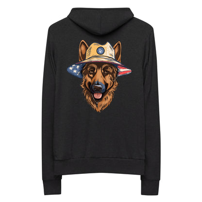 Dog Days of Summer Unisex Zip Hoodie