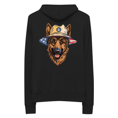 Dog Days of Summer Unisex Zip Hoodie