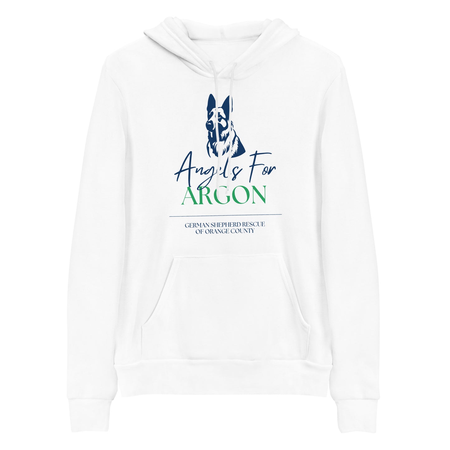 Angels For Argon Green Unisex Hoodie