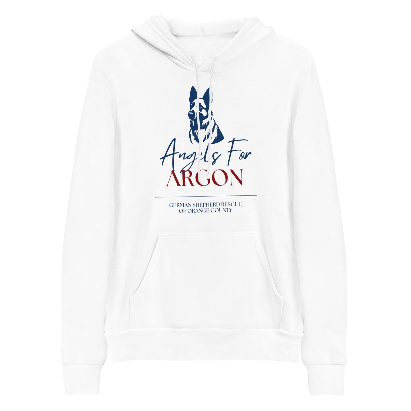 Angels For Argon Maroon Unisex Hoodie