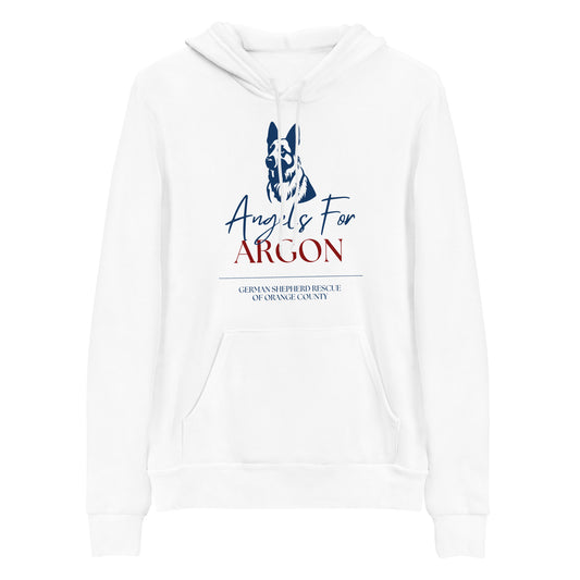 Angels For Argon Maroon Unisex Hoodie