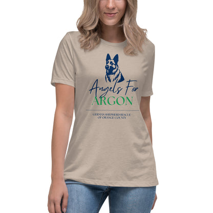 Angels For Argon Green Women's T-Shirt