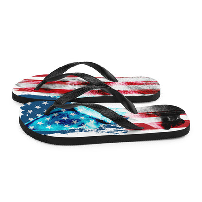 GSROC American Flag Flip-Flops
