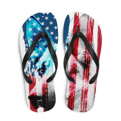 GSROC American Flag Flip-Flops